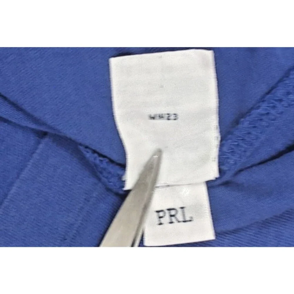 Polo Ralph Lauren T Shirt Mens L Light Blue Pony V-Neck Short Sleeve Lightweight